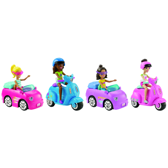Barbie mini vozítková panenka                    
