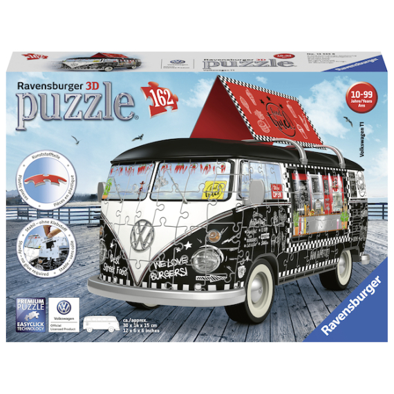 Puzzle 3D VW autobus motiv 2 162 dílků                    