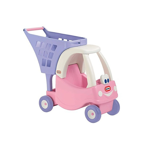 Cozy nákupní vozík - růžový                    