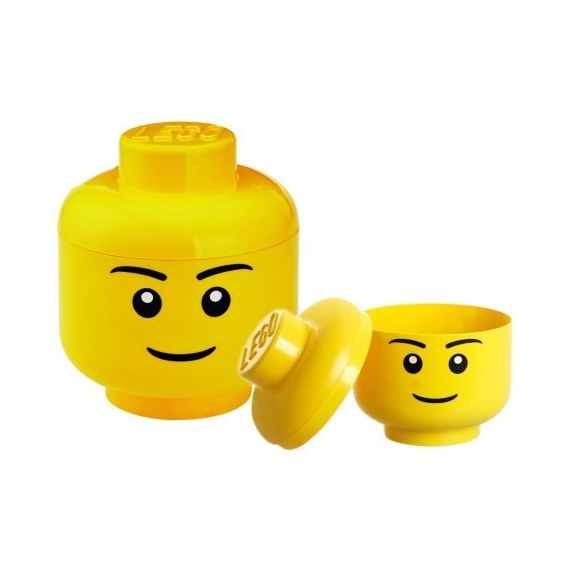Lego úložná hlava (velikost S) - chlapec                    