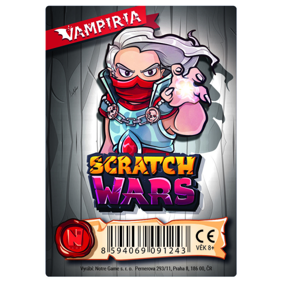 Scratch Wars - Karta hrdiny Vampiria                    
