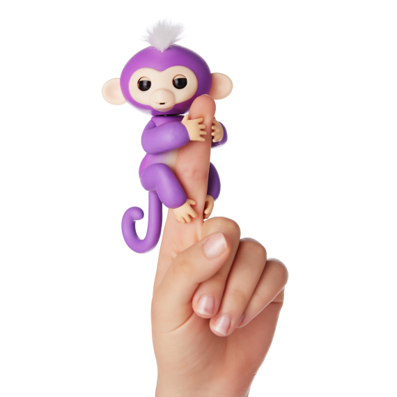Fingerlings - Opička Mia, fialová                    