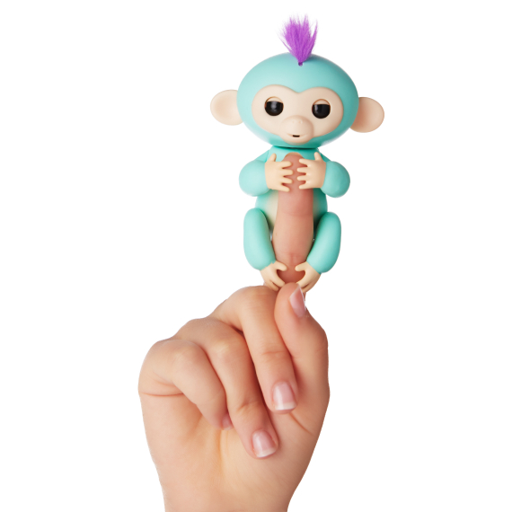 Fingerlings - Opička Zoe, tyrkysová                    