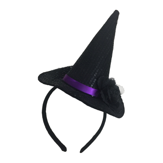 Čelenka s kloboukem čarodějnice                    