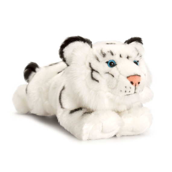 Tygr bílý ležící 33 cm                    