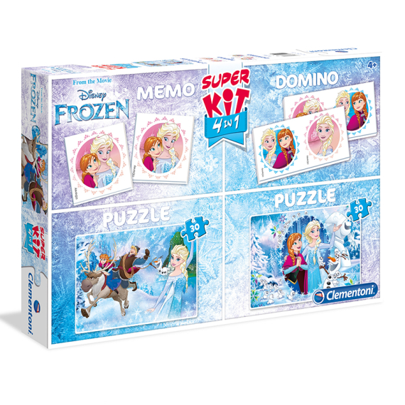 Puzzle Superkit 4v1 Frozen                    