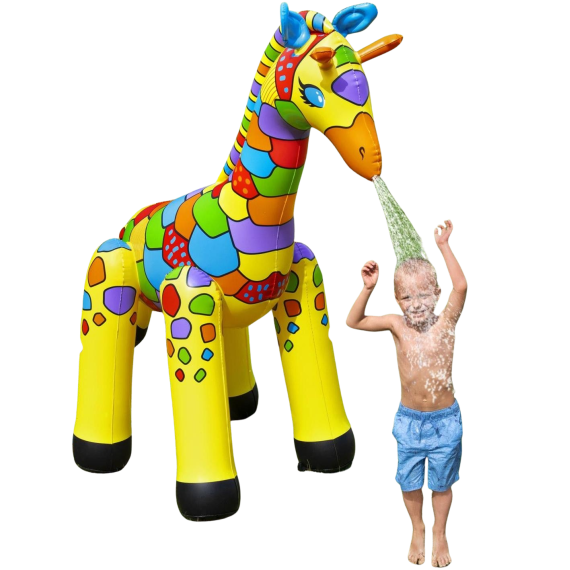 Jumbo sprcha žirafa 142 cm x 104 cm x 198 cm                    