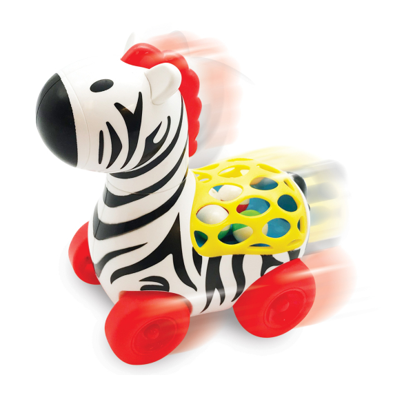 Zebra s balónky                    