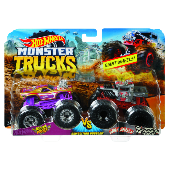 Hot Wheels Monster trucks demoliční duo                    