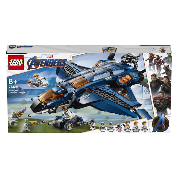 LEGO® Super Heroes 76126 Parádní tryskáč Avengerů                    