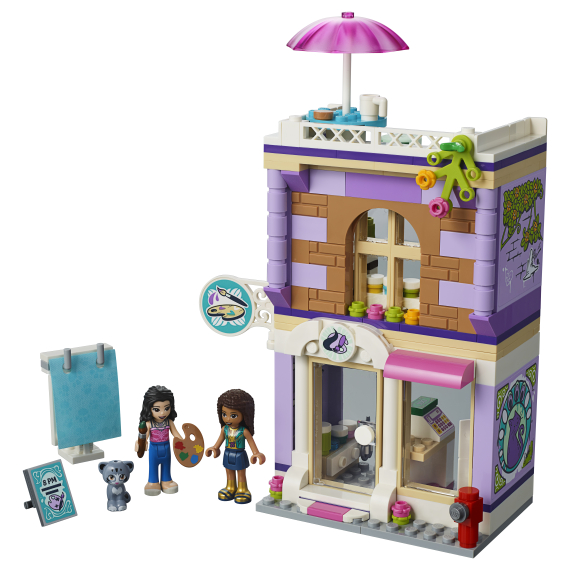 LEGO® Friends 41365 Emma a umělecké studio                    
