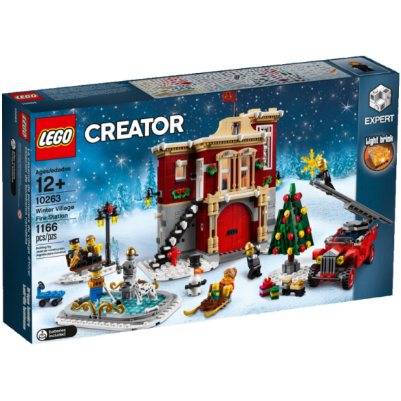 LEGO® Creator 10263 Hasičská stanice v zimní vesnici                    