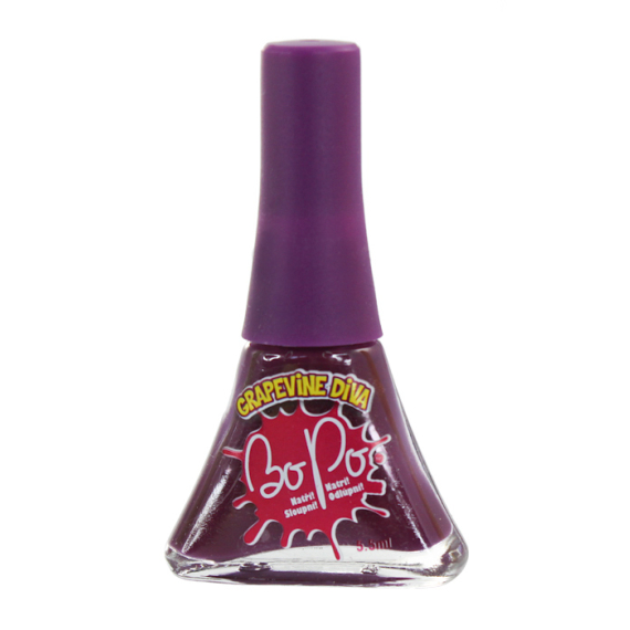 E-shop BO-PO lak na nehty tmavě fialový s vůní grapevine diva