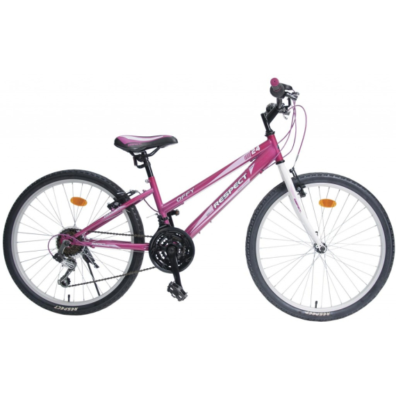 Dětské kolo Respect bike - Offy 24 - růžové                    