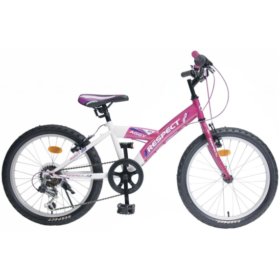Dětské kolo Respect bike - Aggy 20 - růžové                    