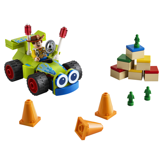 LEGO® Toy Story 10766 Woody a závoďák na dálkové ovládání                    
