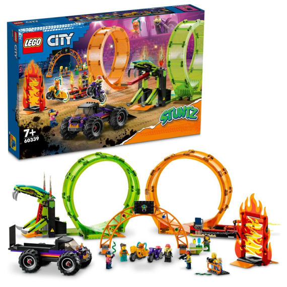 E-shop LEGO® City 60339 Kaskadérská dvojitá smyčka