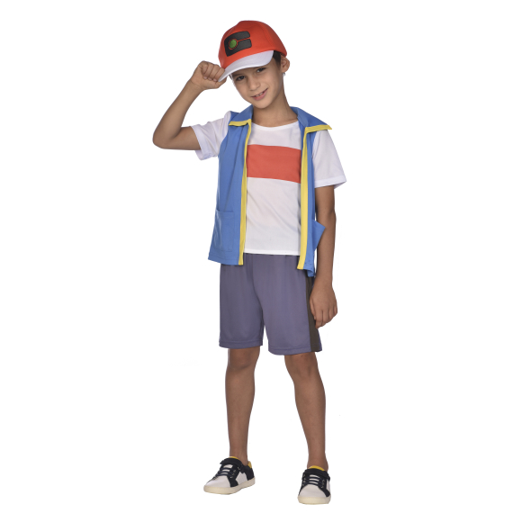 Dětský kostým Pokemon Ash 4-6 let                    