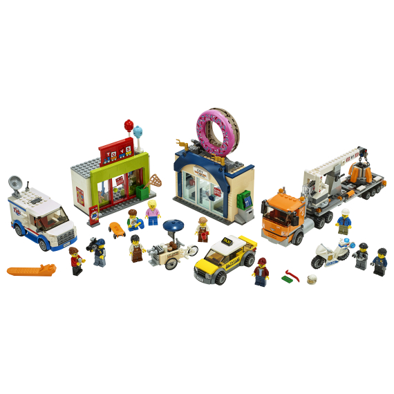 LEGO® City 60233 Town Otevření obchodu s koblihami                    