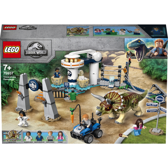 LEGO® Jurassic World 75937 Triceratopsovo běsnění                    