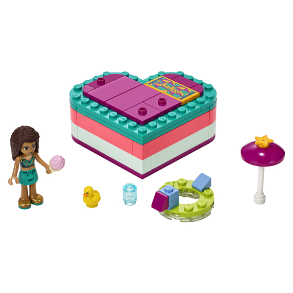 LEGO® Friends 41384 Andrea a letní srdcová krabička                    