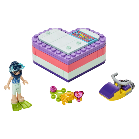 LEGO® Friends 41385 Emma a letní srdcová krabička                    
