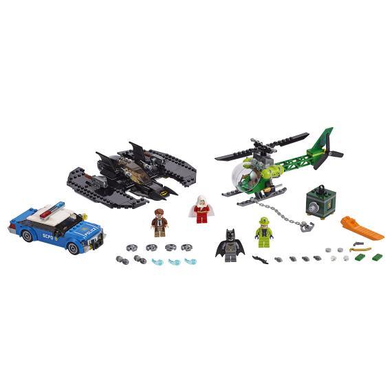 LEGO® Super Heroes 76120 Batmanovo letadlo a Hádankářova krádež                    