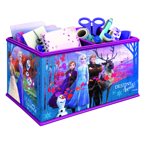 Puzzle 3D úložná krabice Ledové království 2 216 d                    