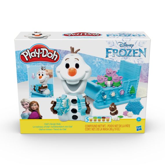 Play-Doh Olaf a sněhové kreace                    