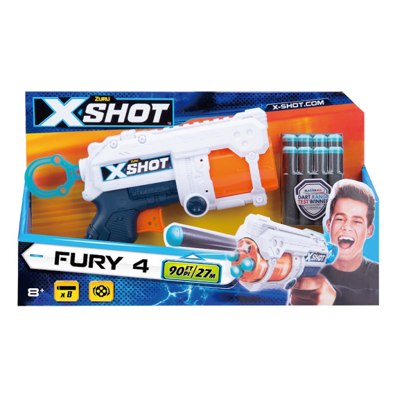 X-SHOT - Furry pistole s 8 náboji                    