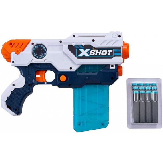 X-SHOT Blaster Hurricane pistole s 12 náboji                    