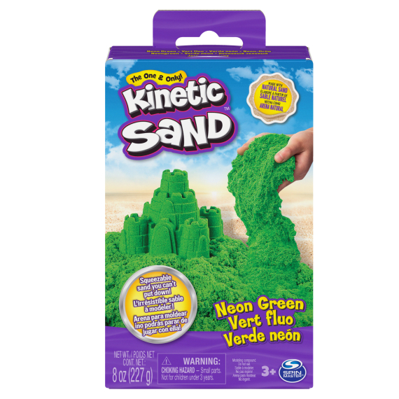 Kinetic sand barevný tekutý písek v krabici                    