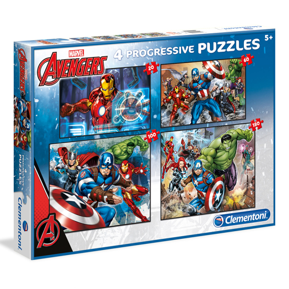 Puzzle Progressive 4v1 Avengers                    