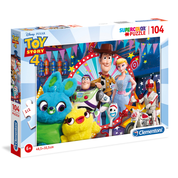 Puzzle Supercolors 104 dílků Toy Story 4                    