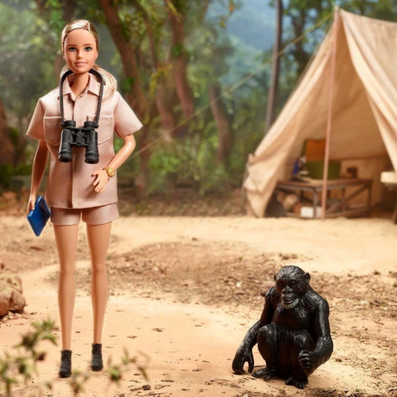 Barbie inspirující ženy - Jane Goodall                    