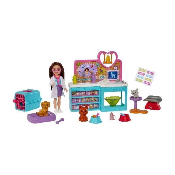 Barbie Chelsea veterinářka herní set                    