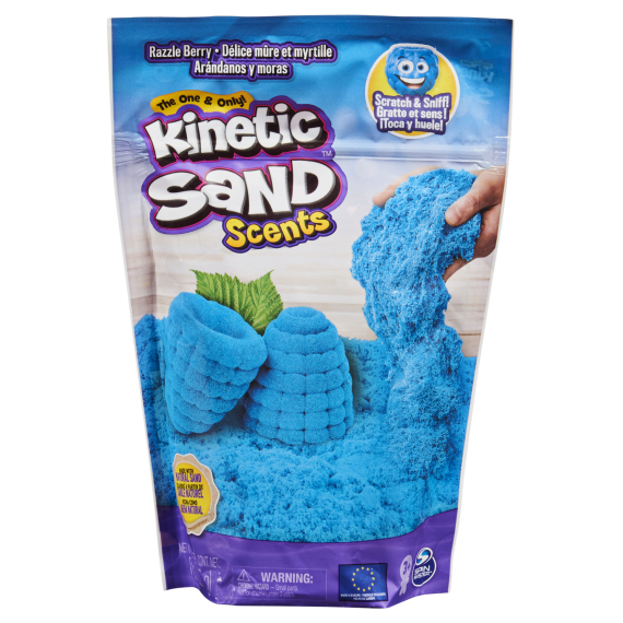 E-shop Kinetic sand voňavý tekutý písek ostružina s malinou