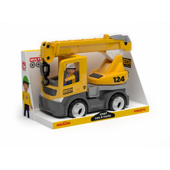 Multigo build - jeřáb s řidičem                    