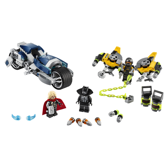 LEGO® Super Heroes 76142 Avengers: Zběsilý útok na motorce                    