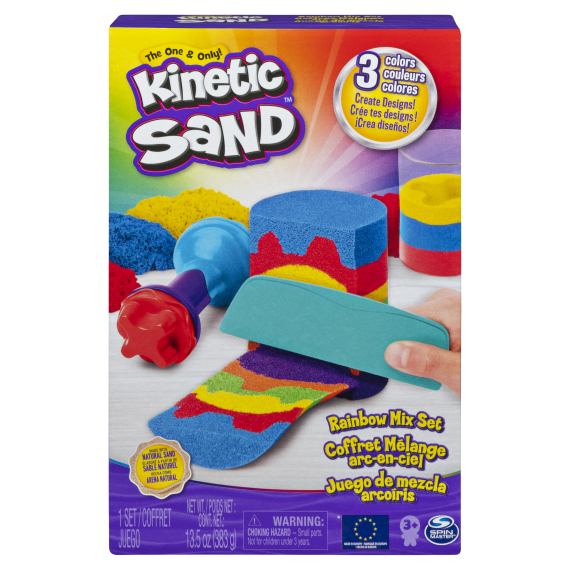 E-shop Kinetic sand duhová hrací sada