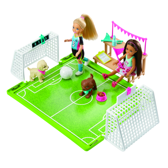 Barbie Chelsea fotbalistka herní set                    