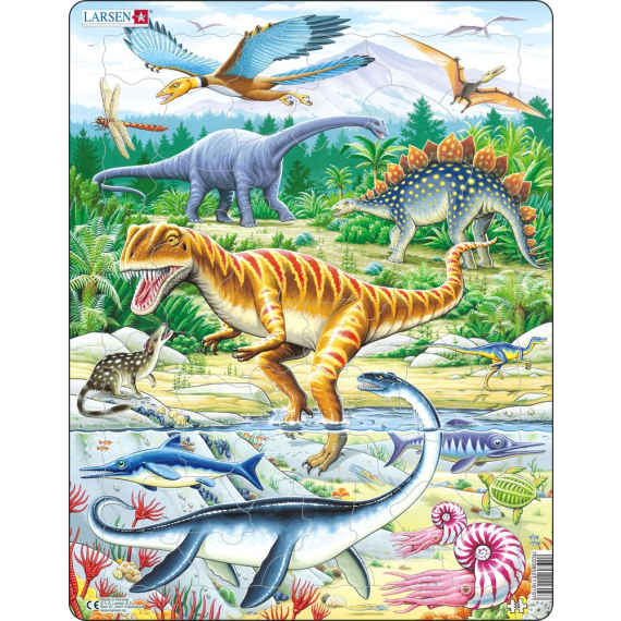 Puzzle Dinosauři 35 dílků                    