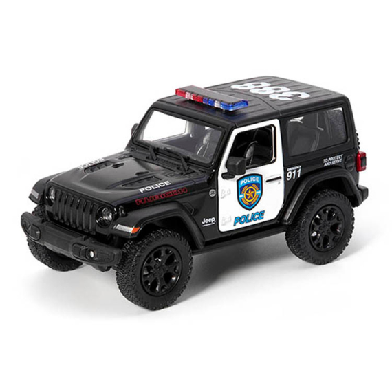 Auto kovové Jeep Wrangler policie                    