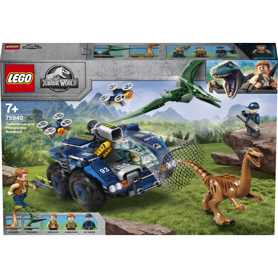LEGO® Jurassic World 75940 Útěk Gallimima a Pteranodona                    