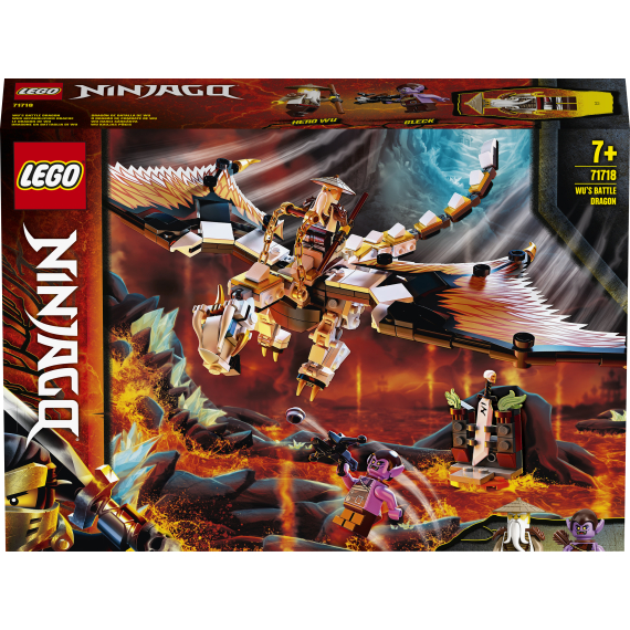 LEGO® Ninjago 71718 Wu a jeho bojový drak                    