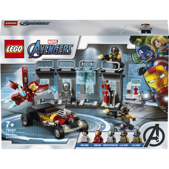 LEGO® Super Heroes 76167 Zbrojnice Iron Mana                    