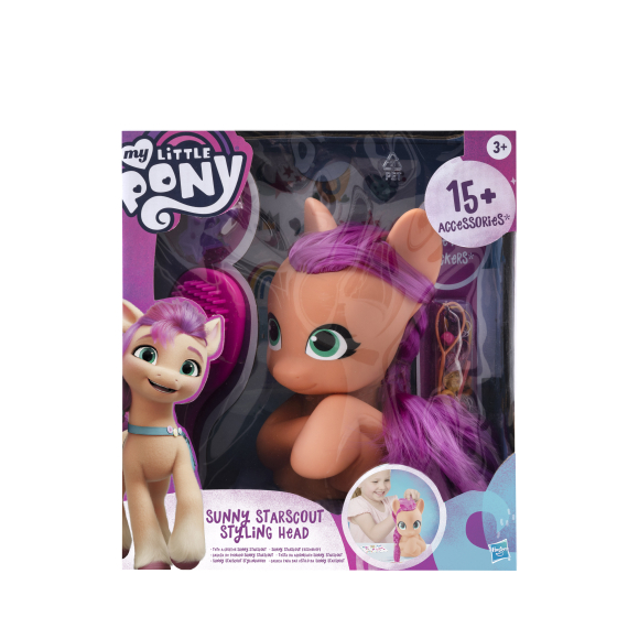 My Little Pony Sunny česací hlava                    