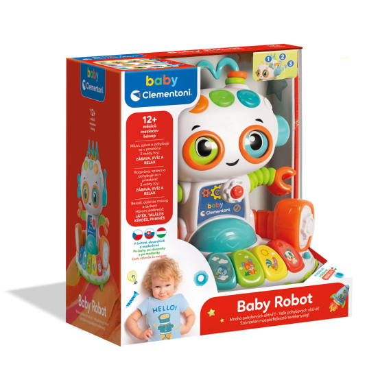 Interaktivní robot se zvuky                    