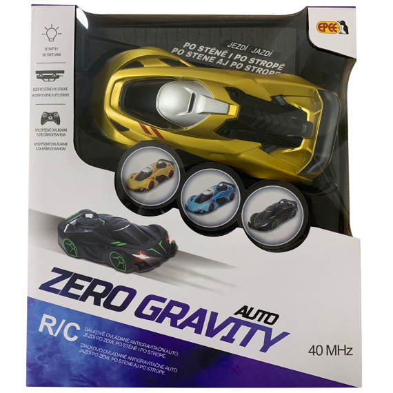 RC Zero Gravity auto - žluté                    