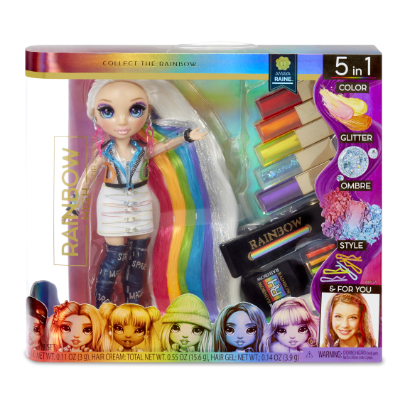 Rainbow High Vlasové studio s panenkou                    